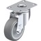 Blickle Swivel Plate Caster, TPR, 3-1/8", 220 lb. LKPA-TPA 80G-12 - alternate 1