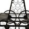 Homeroots Rustic Black Rail Car Bar Cart 389228 - alternate 7