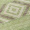 Homeroots 8' Green Taupe And Ivory Round Southwestern Washable Indoor Outdoor Area Rug 613899 - alternate 8