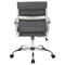Leisuremod Benmar Leather Office Chair, Grey BO19GRL - alternate 7