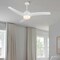 Jonathan Y Sully 52" 1-Light Contemporary Industrial Iron/Plastic Mobile-App/Remote-Controlled 6-Speed Propelle JYL9717F - alternate 19