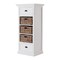Homeroots 52in White Two Drawer Storage Cabinet With Baskets 397848 - alternate 7