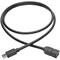 Tripp Lite MINI DISPLAYPORT EXTENSION CABLE, 4K X 2K 3840 X 2160 60 HZ M/F, 3 FT. P585-003 - alternate 8