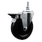 Service Caster 5 Inch Hard Rubber 38 Inch Threaded Stem Caster with Brake SCC-TS20S514-HRS-PLB-381615 - alternate 1