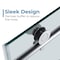 Fab Glass And Mirror Matte Black Shower Door for Walk in Shower 56-60in W x 62in H, Sliding Bathroom Door with SHSS8M60X62MB - alternate 8