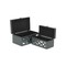 Homeroots Set of Two Black And White Wood And Mirrored Glass Box With Lid, 2PK 489375 - alternate 7