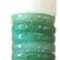 Homeroots Light Green Jade Abacus Disc Decorative Calligraphy Brush 401514 - alternate 4