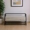 Homeroots 42in Gray And Black Bench With Flip top 489779 - alternate 10