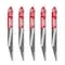 Milwaukee Tool Reciprocating Saw Blade, The Wrecker, 9 in, 6 TPI, Carbide Teeth, Multi-Material, 5 PK 48-00-5542 - alternate 1