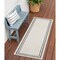 Homeroots 6' Ivory And Black Indoor Outdoor Runner Rug 545528 - alternate 9