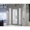 Vdomdoors Front Exterior Prehung FiberGlass Door Frosted Glass / Manux 8102 Grey Ash / 2 Sidelight Exterior W MANUX8102EXD-SS-W14+30+14 x H80-RH - alternate 4