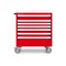 Tekton Rolling Tool Cabinet, 7 Drawer, Red, Steel, 36 in W x 27 in D x 41-1/2 in H OCL33200STM - alternate 14
