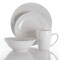 Elama Marshall 16 Piece Porcelain Dinnerware Set in White EL-MARSHALL - alternate 10