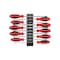 Tekton Phillips and Slotted Screwdriver Set w/Mod Org - 8 Inch Shanks, 10-Piece (#1 - #3, 4 - 14 mm) DWZ90108 - alternate 1