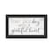 Homeroots Grateful Heart Black Framed Print Wall Art 529657 - alternate 1