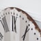 Homeroots 3" Gray And White Metal Analog Round Wall Clock 376230 - alternate 7