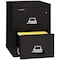 Fireking 4 Drawer, 1 Hr Fire & Impact Rated, Vertical, 31" depth Letter Ivory White 4-1831-CIW - alternate 4