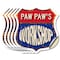 Signmission Paw Paw's Workshop, 6 inch X 6 inch, Vinyl Decal, 5PK SHI-D-5PACK-6-489-PAW PAW - alternate 1