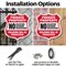 Signmission Private Property Shield Sign No Soliciti, 6 Inch X 6 Inch, Plastic Sign SHI-P-6-452 - alternate 5