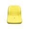 Uni Pro 125 Bucket Seat, Fits John Deere Gators & Mowers, Yellow Vinyl 7927 - alternate 8