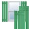 Ekena Millwork True Fit PVC, Three Board Spaced Board-n-Batten Shutters, Lilly Pads , 17 1/8W x 41H, PR TFP101SBF17X041LP - alternate 1