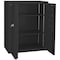 Fireking Storage Cabinet, 1 Hr Fire Rated, 44" High Black CF4436-DBL - alternate 3