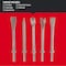 Craftsman 5-pc Air Chisel Set CMXZTSG1056NB - alternate 10