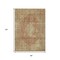 Homeroots 8' X 10' Rust And Beige Medallion Washable Indoor Outdoor Area Rug 616475 - alternate 8