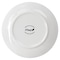 Elama Professional Kitchen 12 Piece Round Porcelain Salad Plate Set in White EL-2024-SP - alternate 7