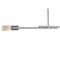 Jonathan Y Turing 30.5" Adjustable Metal LED Linear Pendant, Chrome JYL7457A - alternate 13
