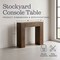 Alaterre Furniture Stockyard Solid Wood Console Table 36 in Modern Farmhouse Small Entryway Table AFTBL-035 - alternate 9