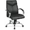 Office Star Exec Chair, Leather, Black, 16-19" Seat Ht, Overall Height: 37-3/4" 8201 - alternate 1