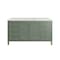 James Martin Vanities Chicago 60 in. Single Vanity, Smokey Celadon, w/ 3 CM Ethereal Noctis Silestone Top 503-V60S-SC-3ENC - alternate 6