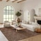 Homeroots 6' X 9' Dark Brown And Light Brown Geometric Indoor Outdoor Area Rug 550157 - alternate 9