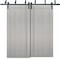 Sartodoors Barn Bypass Interior Door, 60" x 84", Gray QUADRO4111BBB-KS-6084 - alternate 1