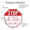 Signmission Stop No Trucks Low Clearance Cars O, 10 Inch X 10 Inch, Vinyl Decal OC-D-10-225 - alternate 4