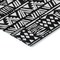 Homeroots 9' X 12' Black And Ivory Southwestern Washable Indoor Outdoor Area Rug 594152 - alternate 9
