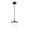 Z-Lite Renaud Matte Black 1 Light Pendant 827P6-MB-LED - alternate 7