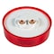 Grote Clearance Light - Incandescent; Round; 2-1/2 Inch Diameter x 3/4 Inch Height; Red Lens; White Polyca 45812-5 - alternate 3
