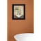 Homeroots Bath 3 Black Framed Print Bathroom Wall Art 407807 - alternate 4
