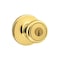 Kwikset Entry Knobs Tylo Polished Brass 1-3/4 in Polished Brass 94002-828 - alternate 9