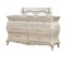 Homeroots 66" Pearl Solid and Manufactured Wood Seven Drawer Triple Dresser 490465 - alternate 7