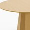 Homeroots 60" Natural Wood Pedestal Base Round Top Dining Table 721094 - alternate 5