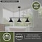 Vaxcel Akron 3L Bronze Farmhouse Linear Chandelier Island Pendant Fixture Pool Table Light H0269 - alternate 9