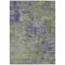 Homeroots 5' X 8' Olive Green And Dark Purple Abstract Washable Indoor Outdoor Area Rug 609362 - alternate 9