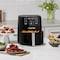 Gourmia Black 6 qt Programmable Digital Air Fryer GAF612 - alternate 10