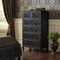 Homeroots 35" Black Solid Wood Six Drawer Chest 521240 - alternate 12