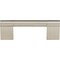 Hardware Resources Elements Knox 4-1/4'' Overall Length Satin Nickel Cabinet Bar Pull 645-96SN - alternate 1