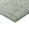 Homeroots 8' Artichoke Green And Ivory Round Striped Washable Indoor Outdoor Area Rug 604514 - alternate 9