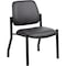 Boss Guest Chair, Black Back, 24-1/2 in W 22" L 32-1/2" H, Armless, Vinyl Seat B9595AM-BK - alternate 1